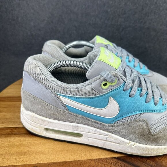 Nike Air Max 1 Essential Wolf Gray Blue White 599820-024 Sz 12 - Picture 4 of 14